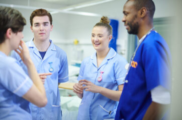 Team working within the North Central London Collaborative Bank|